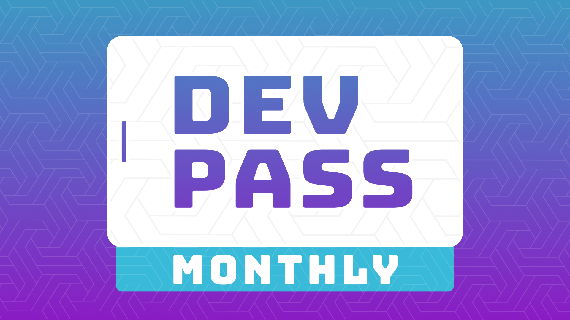 DevPass Monthly Subscription Overview Card