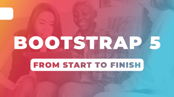 Bootstrap5 From Start to Finish Title Image